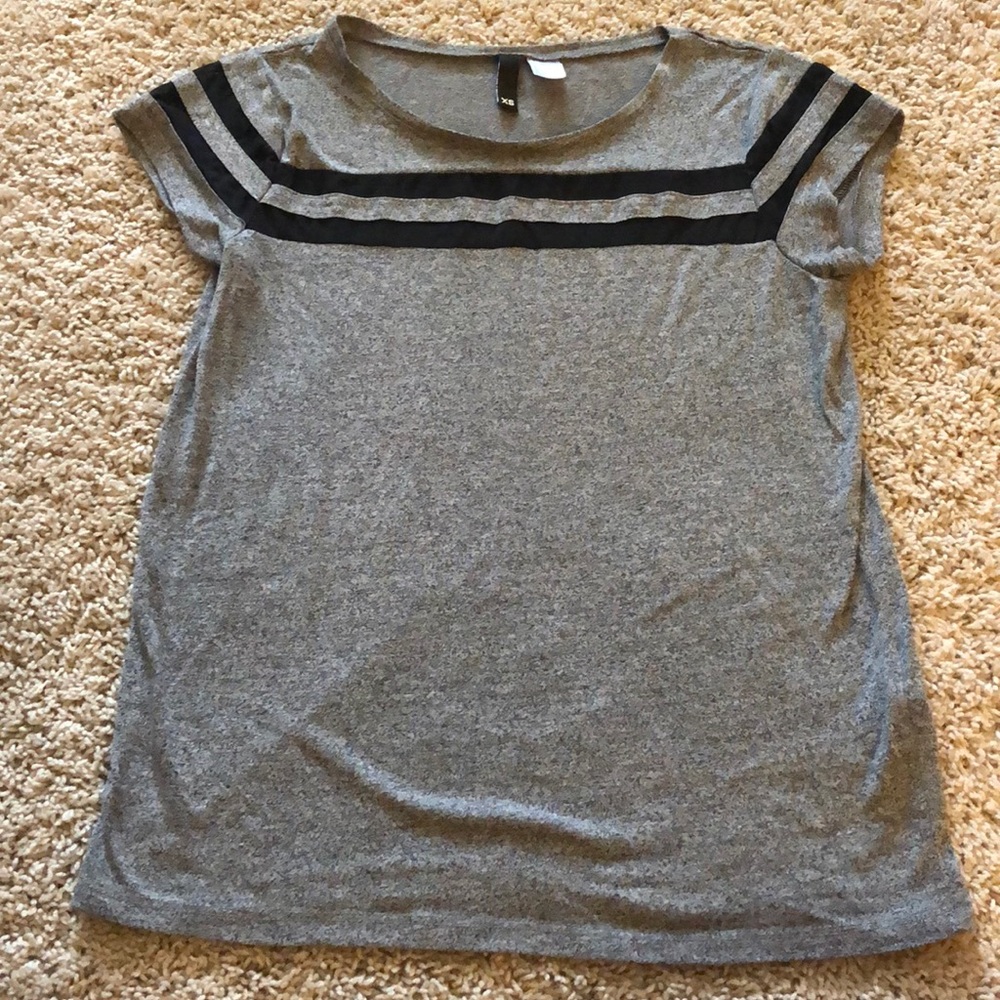 T-shirt with Mesh Accents